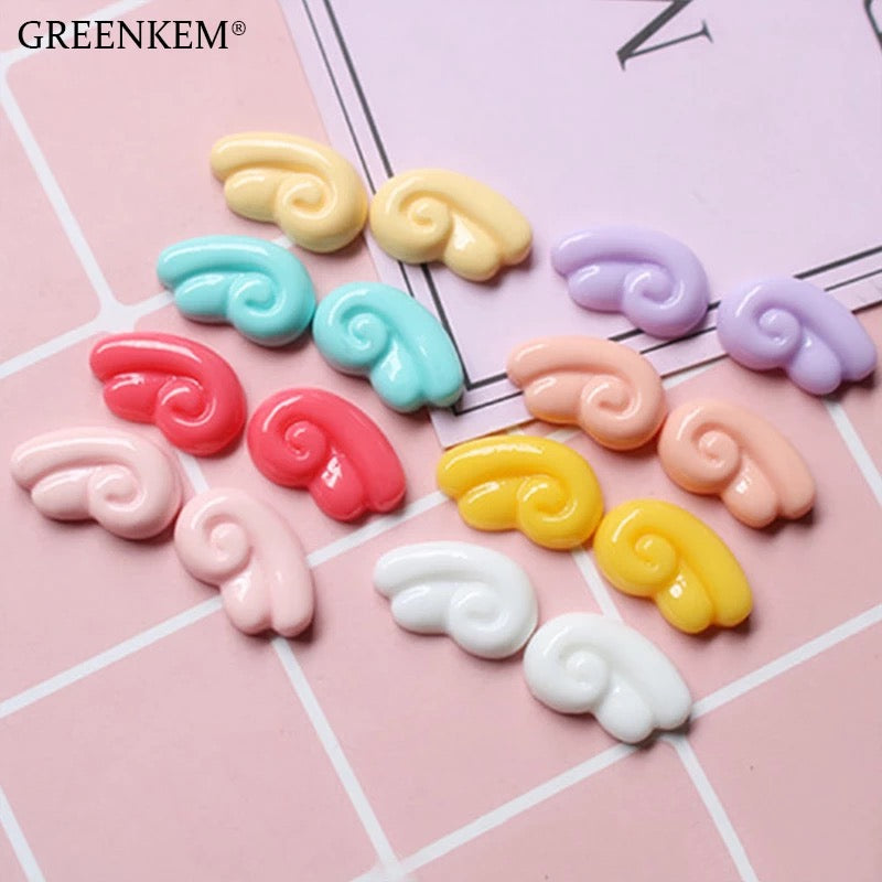 Mix Colors Cloud Wings Ornaments Bag - 30pcs