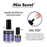 Nail Prep 1/2 FL oz - To Dehydrate Natural Nail