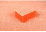 Mini Disposable Nail Buffer - Orange (75pc)