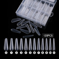 Full Dual System Nail Form #16 - Coffin 120pc