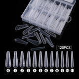 Full Dual System Nail Form #16 - Coffin 120pc
