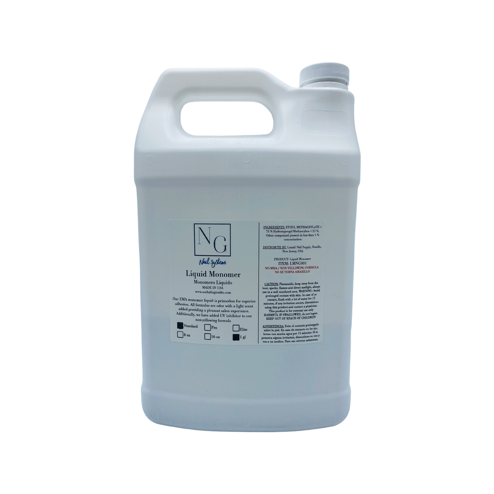 NG Nail System - Slow Dry Monomer 128oz (No MMA)