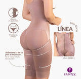 Shapewear Faja | Slim Long w/ Zipper | 450EUL | Cocoa