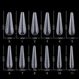 Full Dual System Nail Form #16 - Coffin 120pc