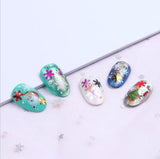 Snow Sequins Nail Glitter - 6 Styles