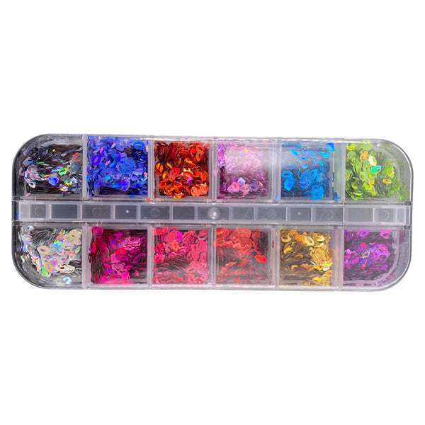 Nail Sequin 003 - Lips - Mix Colors