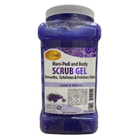 Lavender & Wildflower Mani-Pedi & Body Scrub Gel - 128oz
