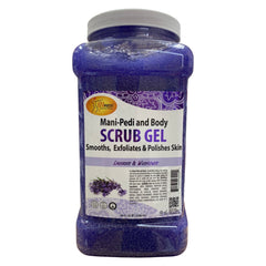 Lavender & Wildflower Mani-Pedi & Body Scrub Gel - 128oz