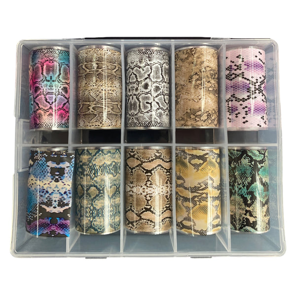 Snake Print Foil Box #26 - 10 Styles