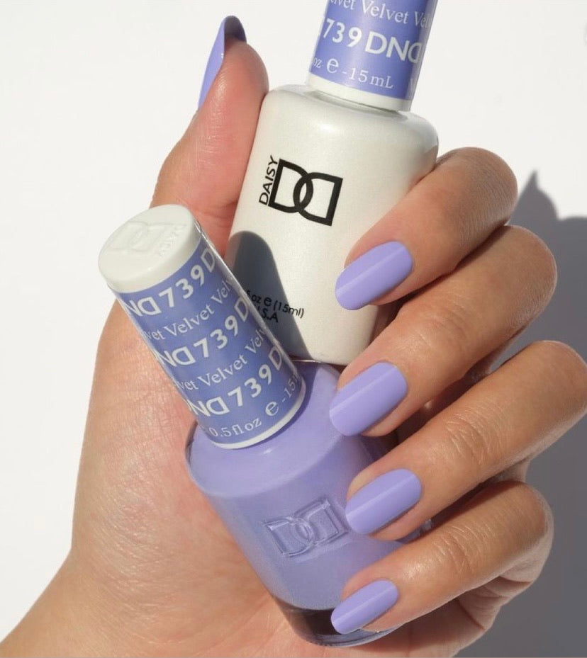 Velvet #739 - DND Gel Duo