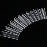 Dual System Nail Form #7- Square Long Curve C - 120pc