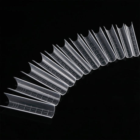 Dual System Nail Form #7- Square Long Curve C - 120pc