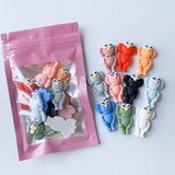 Mini  Elmo Kawaii 3D Nail Charm Figures - 10pc Bag