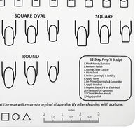 Silicone Nail Practice  Mat