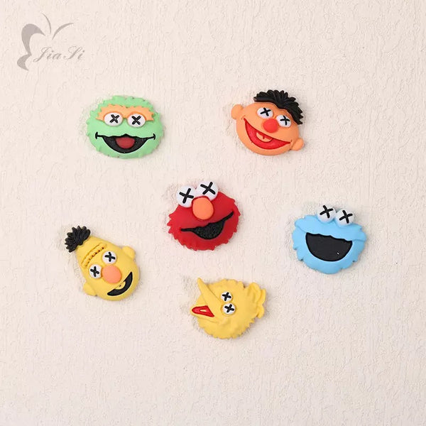 Sesame Place Elmo Nail Charms - 12pc