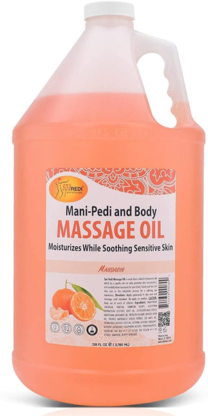 Mandarin Mani-Pedi & Body Massage Oil -128oz