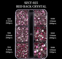 Red Back Crystal Rhinestone -025