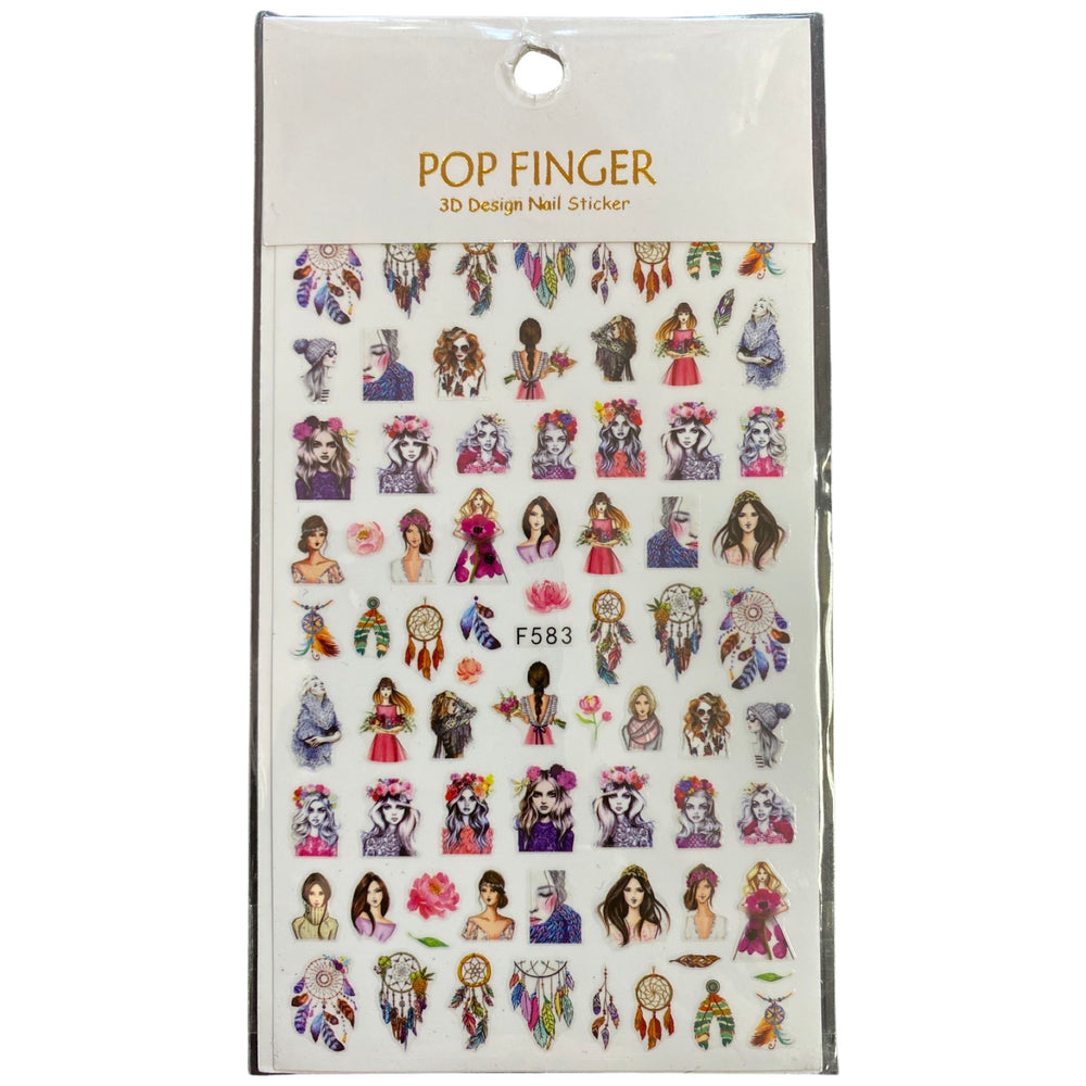Nail Sticker - F583