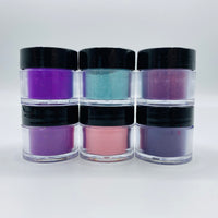 Las Vegas Nail Art Powder Collection 6pcs