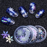 Snow Sequins Nail Glitter - 6 Styles