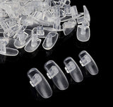 Replacement Refill Nail Tips,For  Flexible Practice Nail Hand,- 100pc/bag
