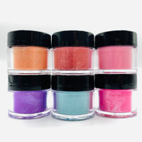 Sweet Nail Art Powder Collection 6pcs