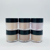 Nude Nail Art Powder Collection 6pcs