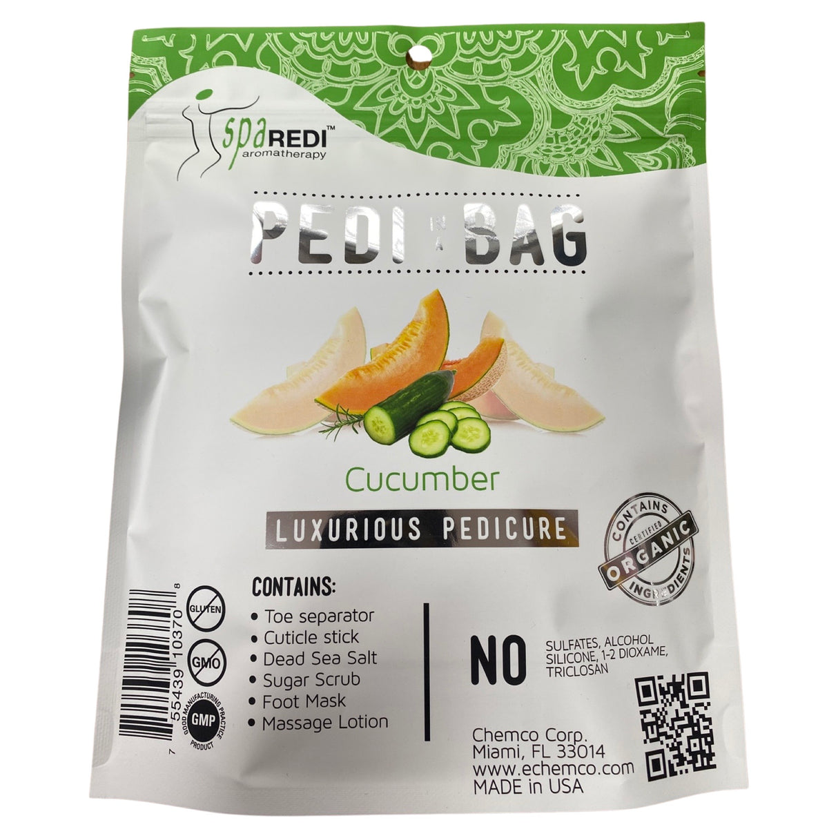 Luxury Detox Pedi In a Bag 4-Step System 0.7oz