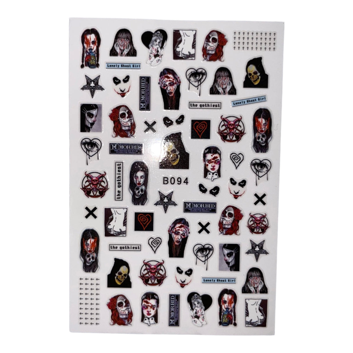 Nail Sticker - B094 Halloween