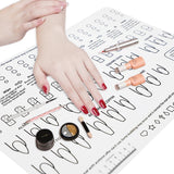 Silicone Nail Practice  Mat