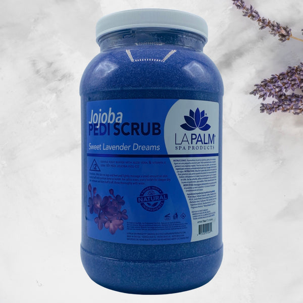 Jojoba Pedi Scrub 1gl - Sweet Lavender Dreams