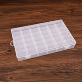 Compartment Box - 36 Slots Clear