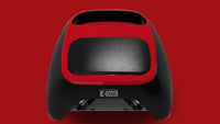 ManiPro Glo Multi LED Lamp w/ Red Trim