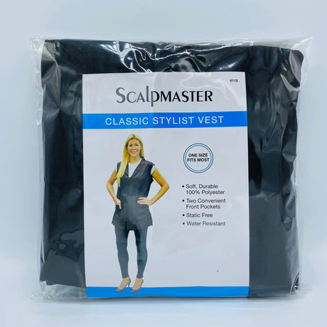 Classic Stylist Vest Black