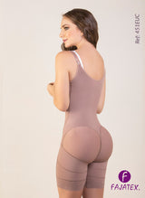 Shapewear Faja | Long Powernet w/ Zipper | 451EUC | Cocoa