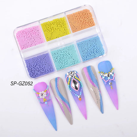 Caviar Micro Metal Beads 3D 2.5mm