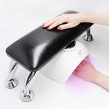 Leather Nail Hand Rest - Pink