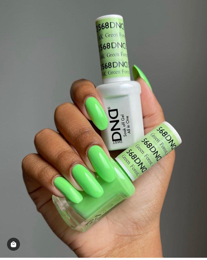 Green Forest, AK #568 - DND Gel Duo – Lunali Nail Supply