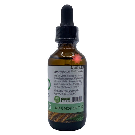 Natural Massage Oil - Coconut Base - 2oz