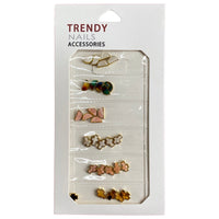3D Charm Shining Alloy Rhinestone - Mix Shape & Color