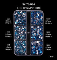 Blue Rhinestone -024024