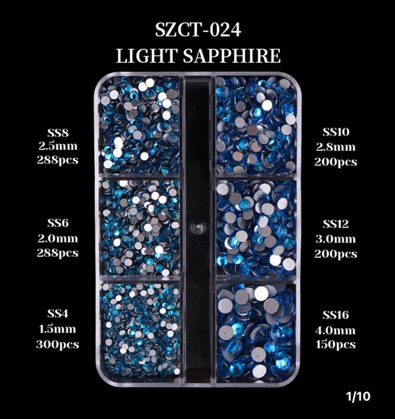 Blue Rhinestone -024024