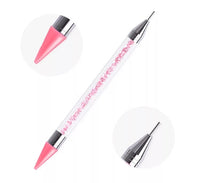 Dotting Pen Rhinestone +Wax  Picker 1pc