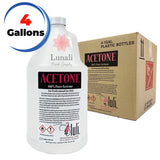 Pure Acetone 100% - ( 4 Gal./ Case)