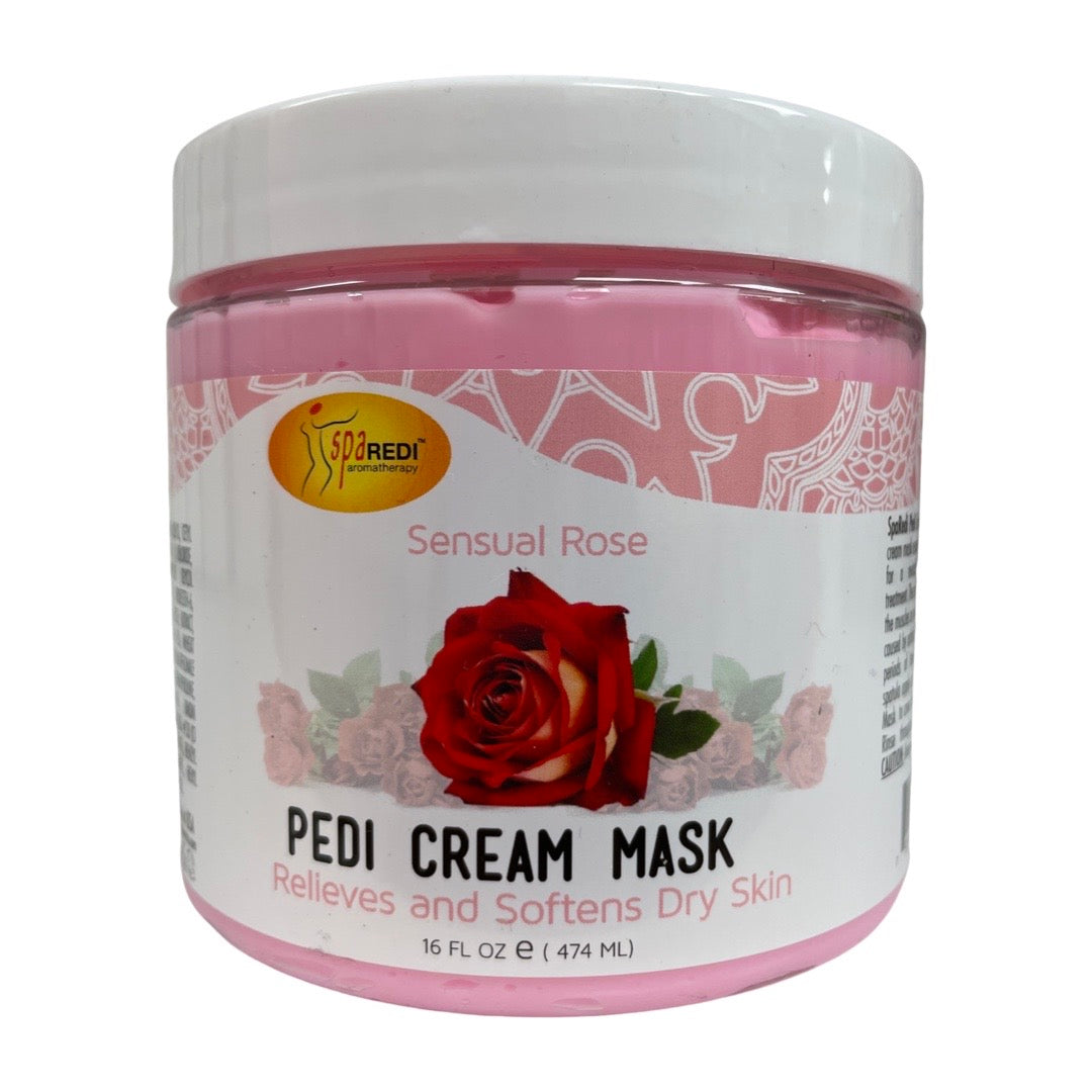 Pedi Cream Mask Sensual Rose  - 16oz