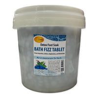 Mint & Eucalyptus Bath Fizz - Pail (2500 Tablets)