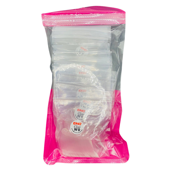 Acrylic Nail Tips Pack 0 to 10 – Clear