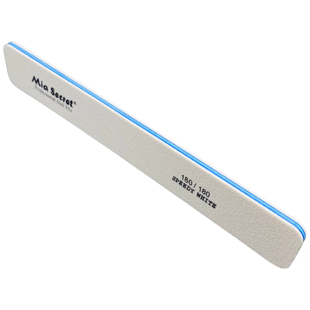 Jumbo Speedy White Nail File 180/180 - SINGLE