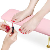 Leather Nail Hand Rest - Pink