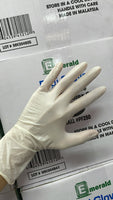 Latex glove  Small size- (S) Powder free - Case (1000 Gloves)